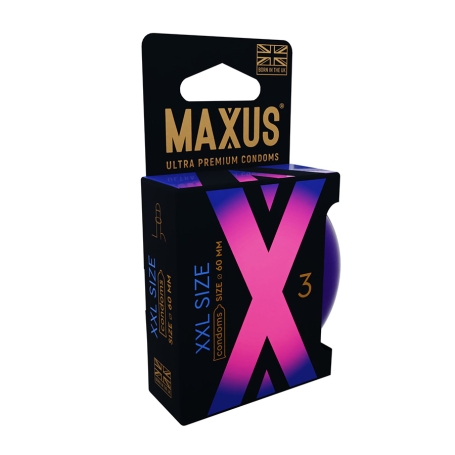 Презервативы увеличенные Maxus XXL