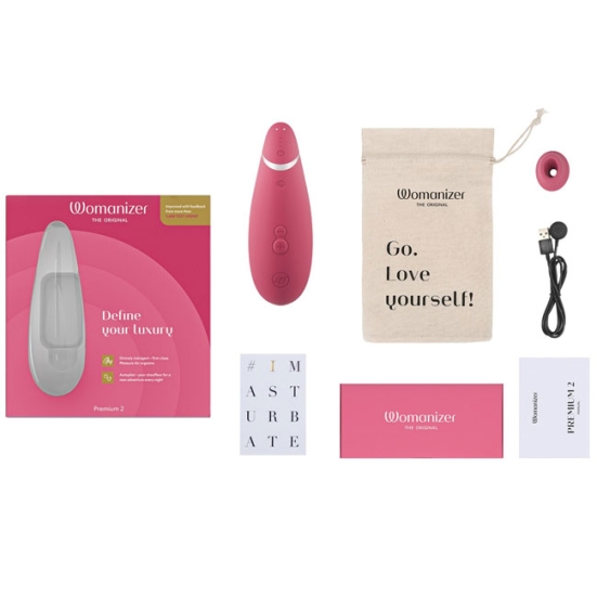 Стимулятор клитора Womanizer Premium 2