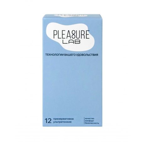 Ультратонкие презервативы Pleasure Lab