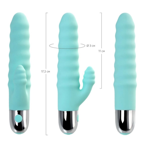 Вибратор-кролик ToyFa Flax